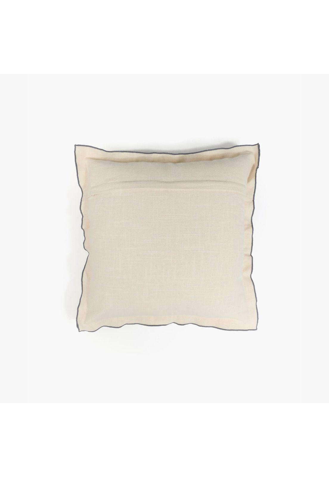 Cojín Algodón 45 X 45 Cm Beige-2