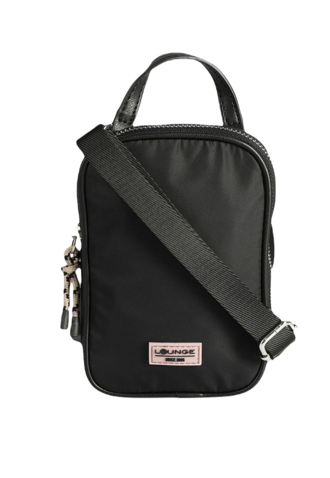 Phone Bag Negro Nylon Lounge-0