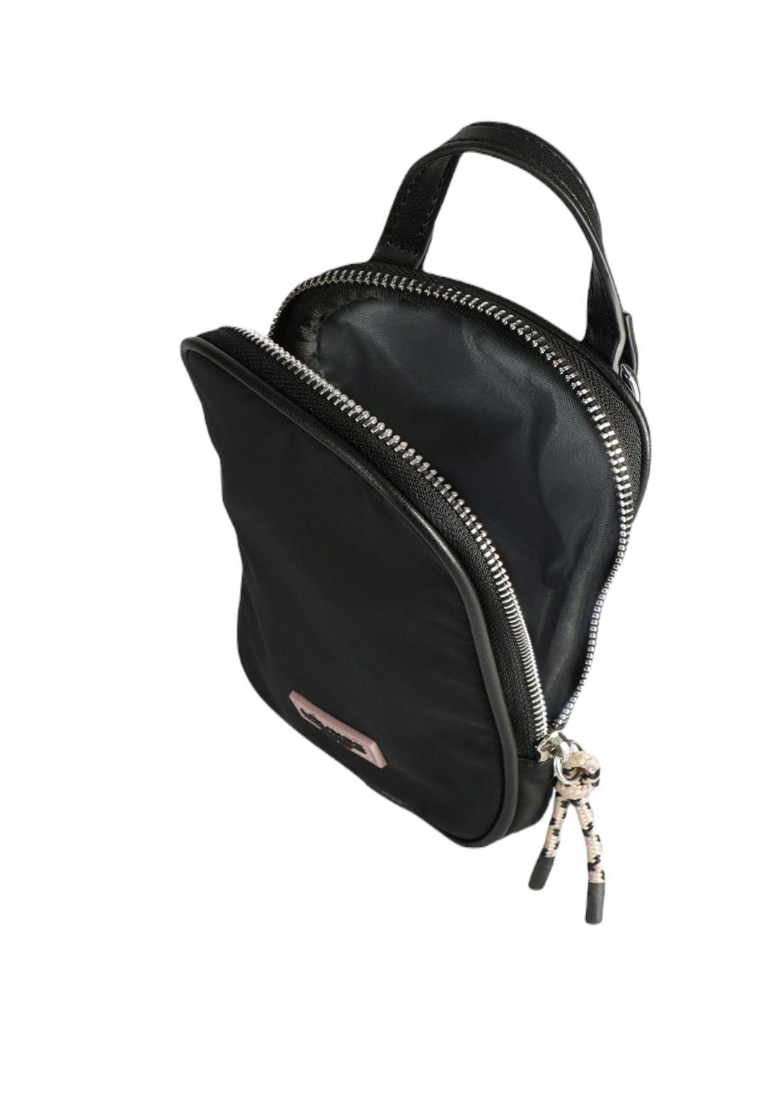 Phone Bag Negro Nylon Lounge-3