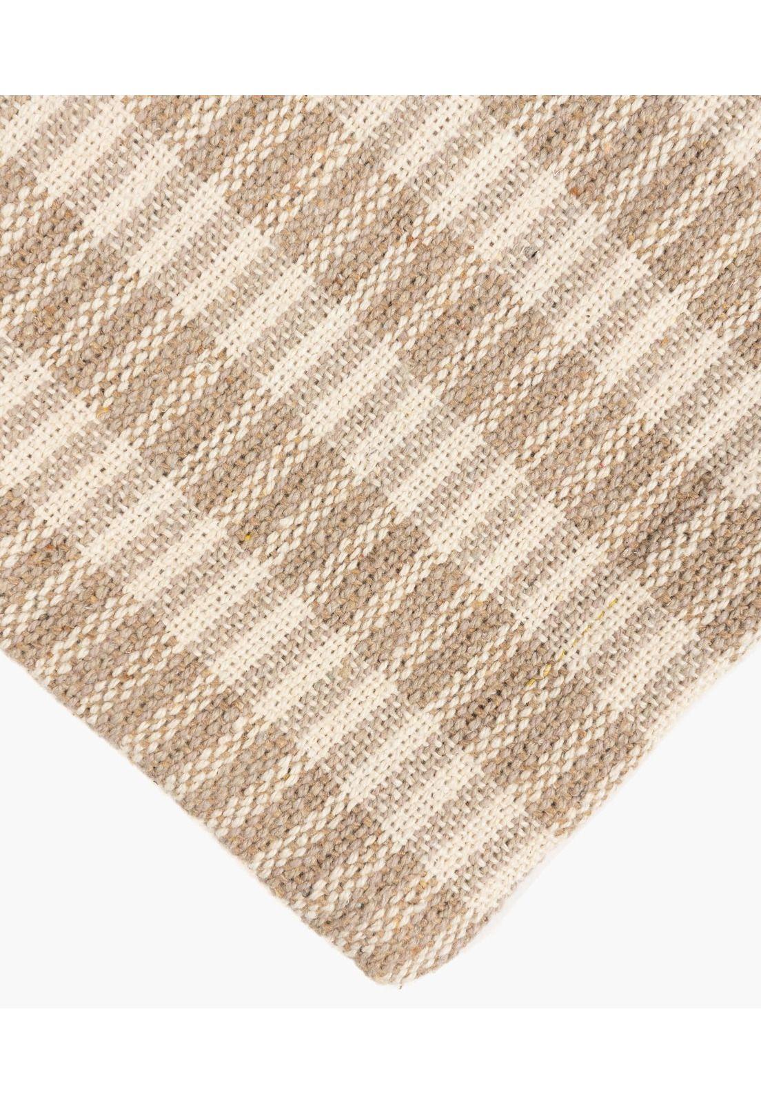 Cojín Algodón Cuadros 45 X 45 Café-2
