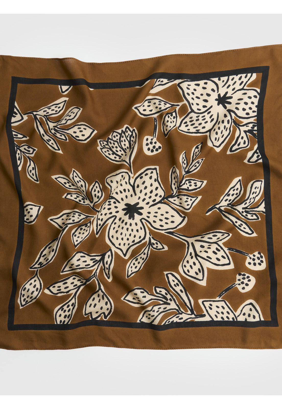 Bandana Woman Estampado Flores-2