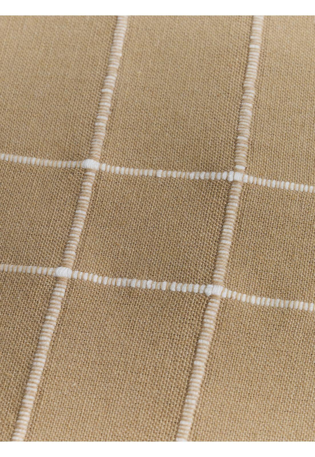 Mantel Líneas Bordadas Woman  Beige 150 x 250 cm-2