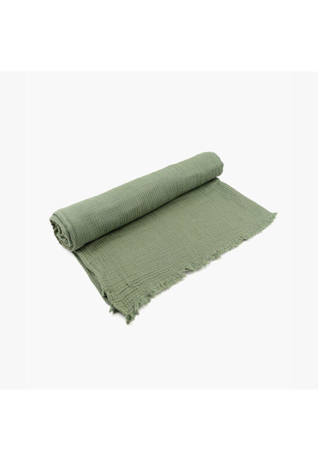 Piecera Algodón Gauze Verde-0