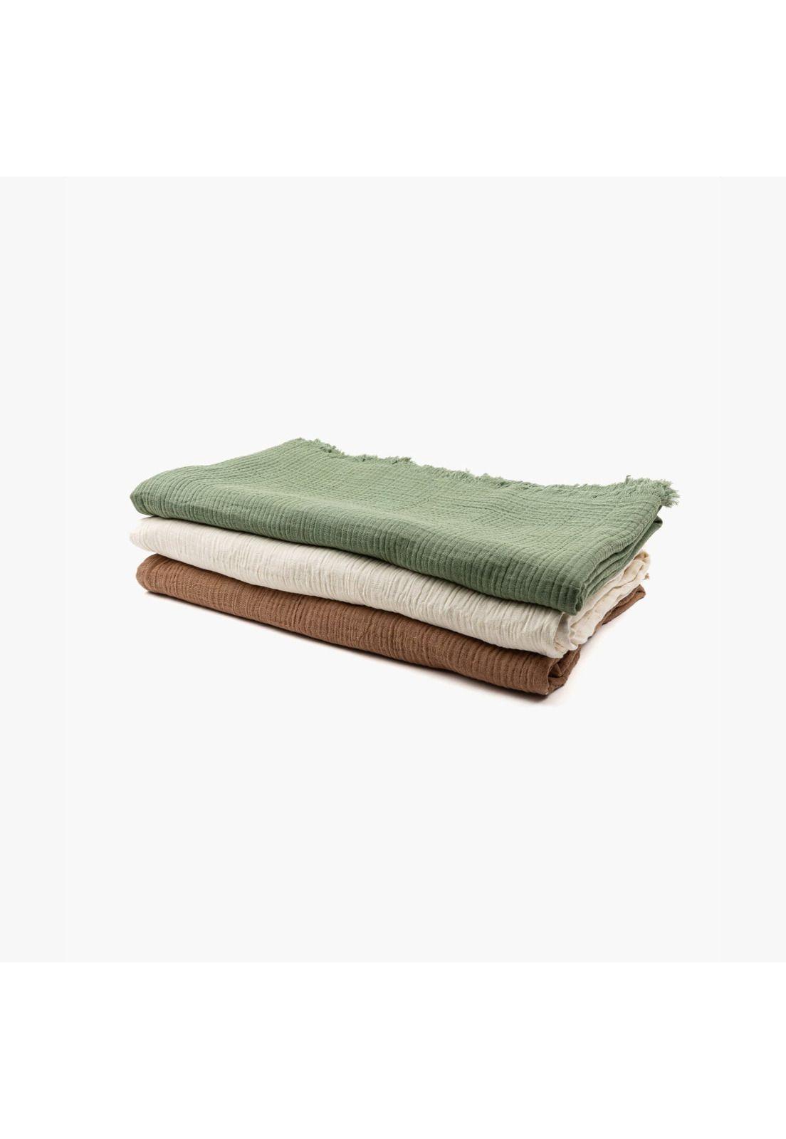 Piecera Algodón Gauze Verde-3