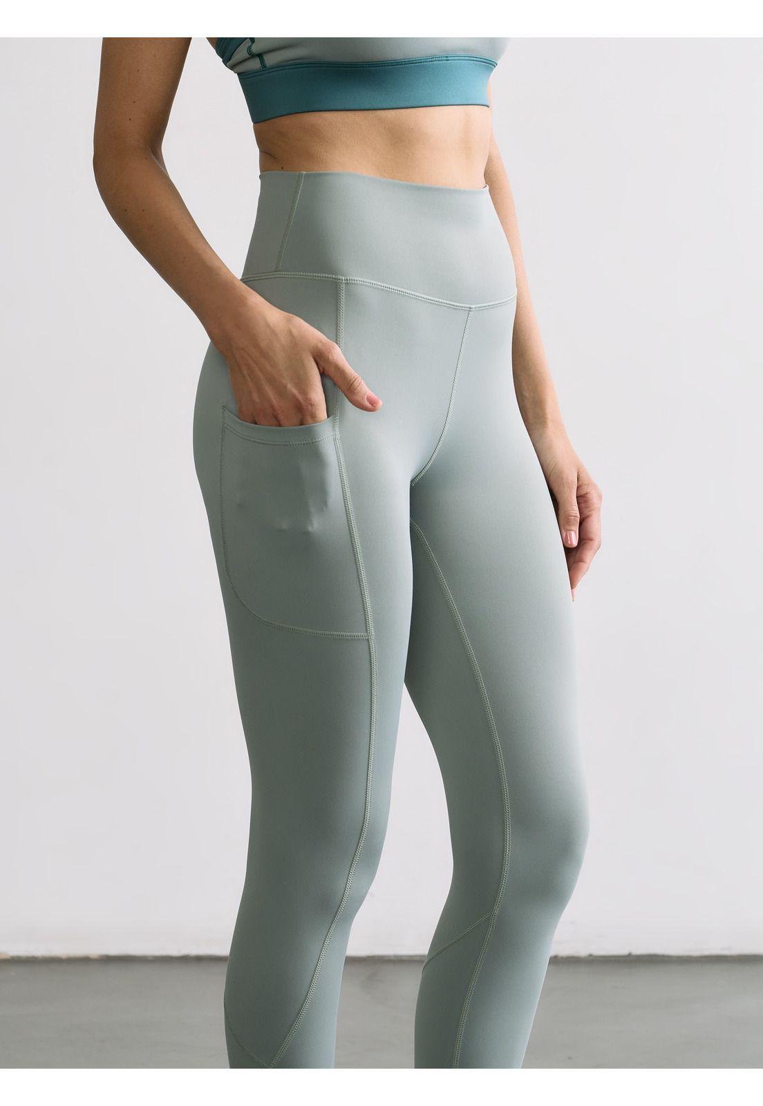 Calza Deportiva  Active Unicolor-4