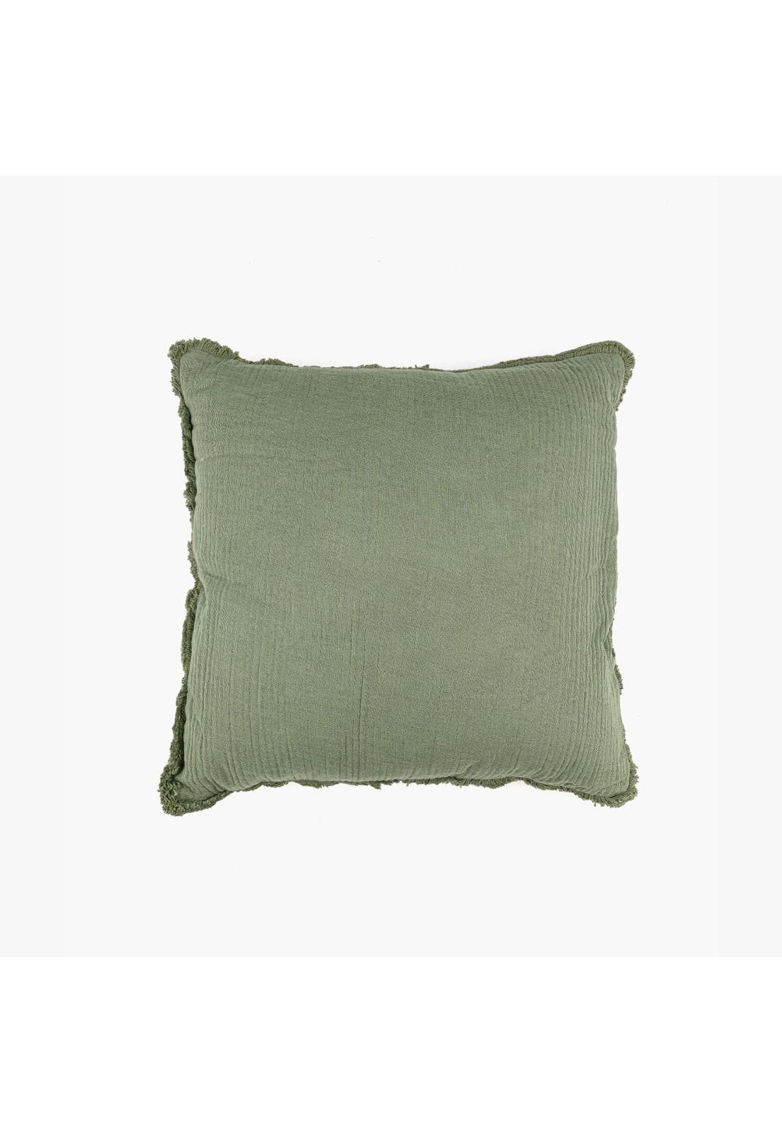 Cojín Algodón Gauze 45 X 45 Cm Verde-3