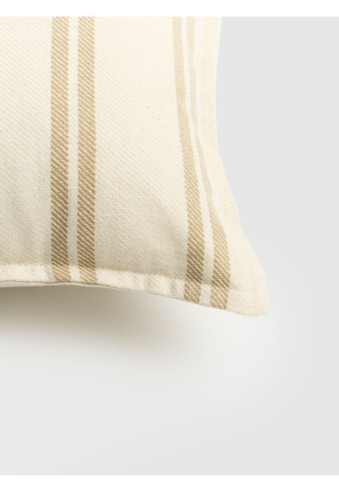 Cojín Funda Lavable Líneas Woman 30 x 60 cm Blanco-3