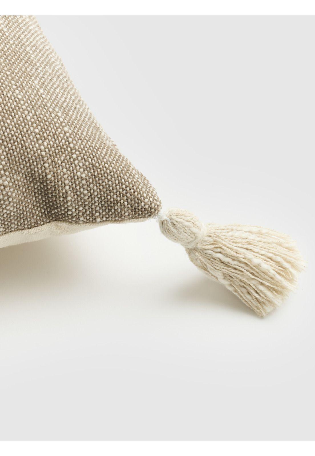 Cojín Textura Tassels Boho 30 x 60 cm-2