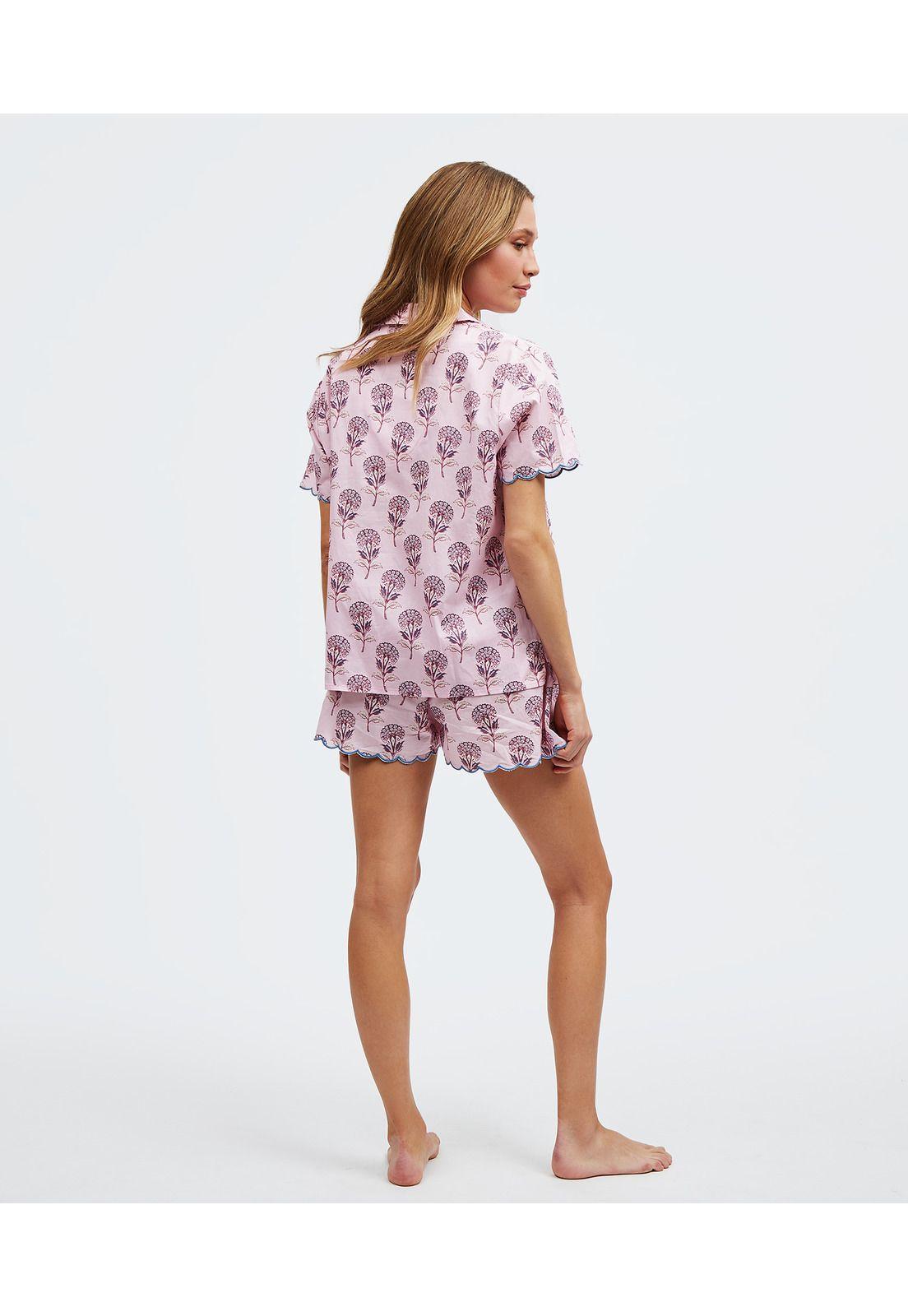 Pijama Dreamy Algodón Corto -3