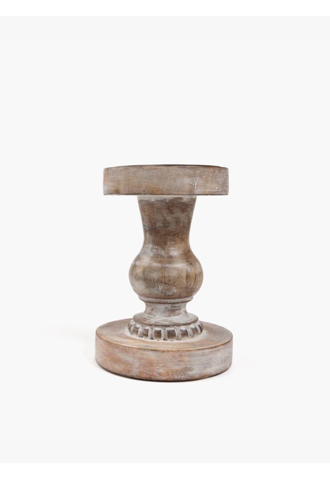 Candelabro Madera Pequeño-0