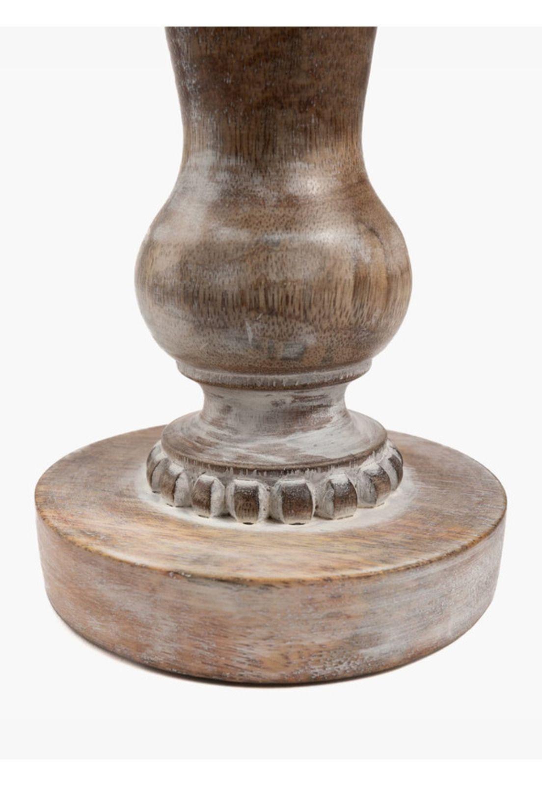 Candelabro Madera Pequeño-2