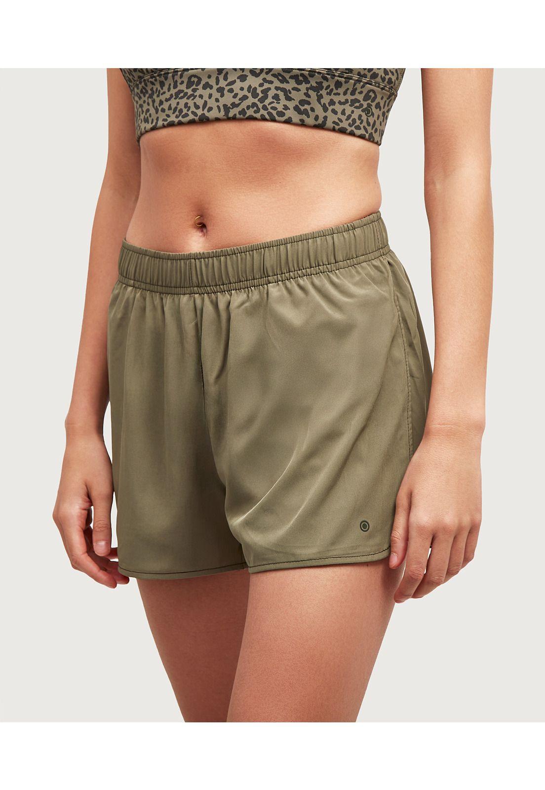 Short Deportivo Unicolor  Verde-0