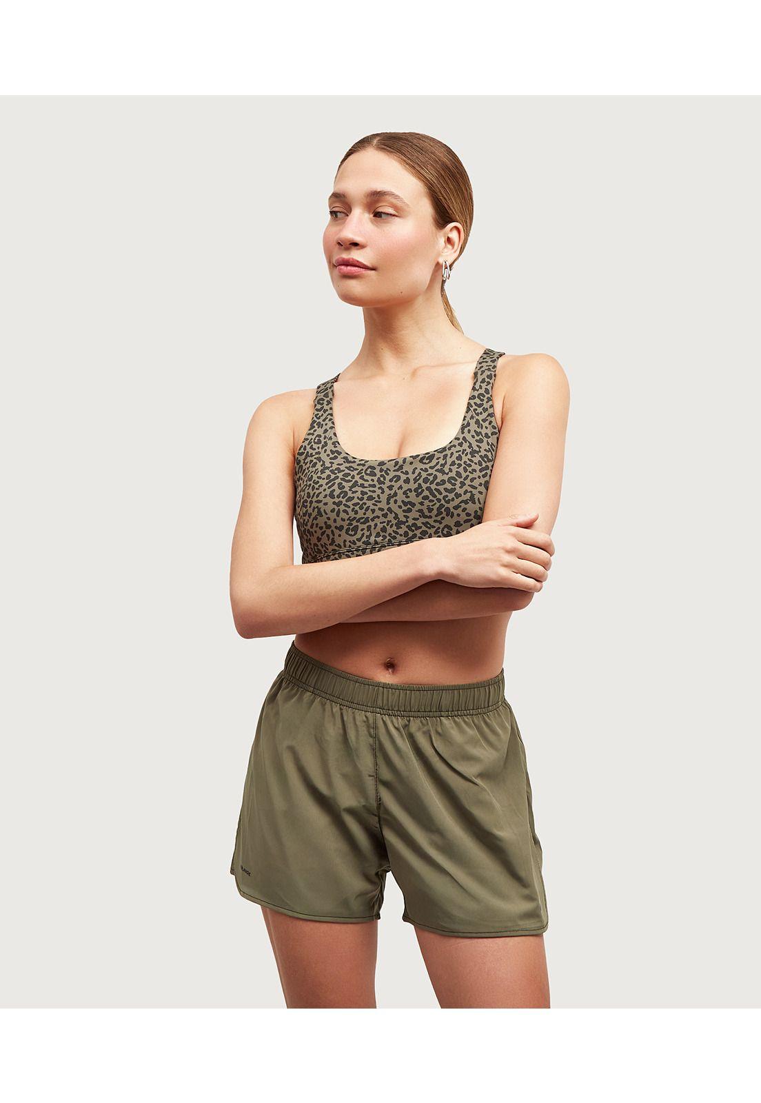 Short Deportivo Unicolor  Verde-1