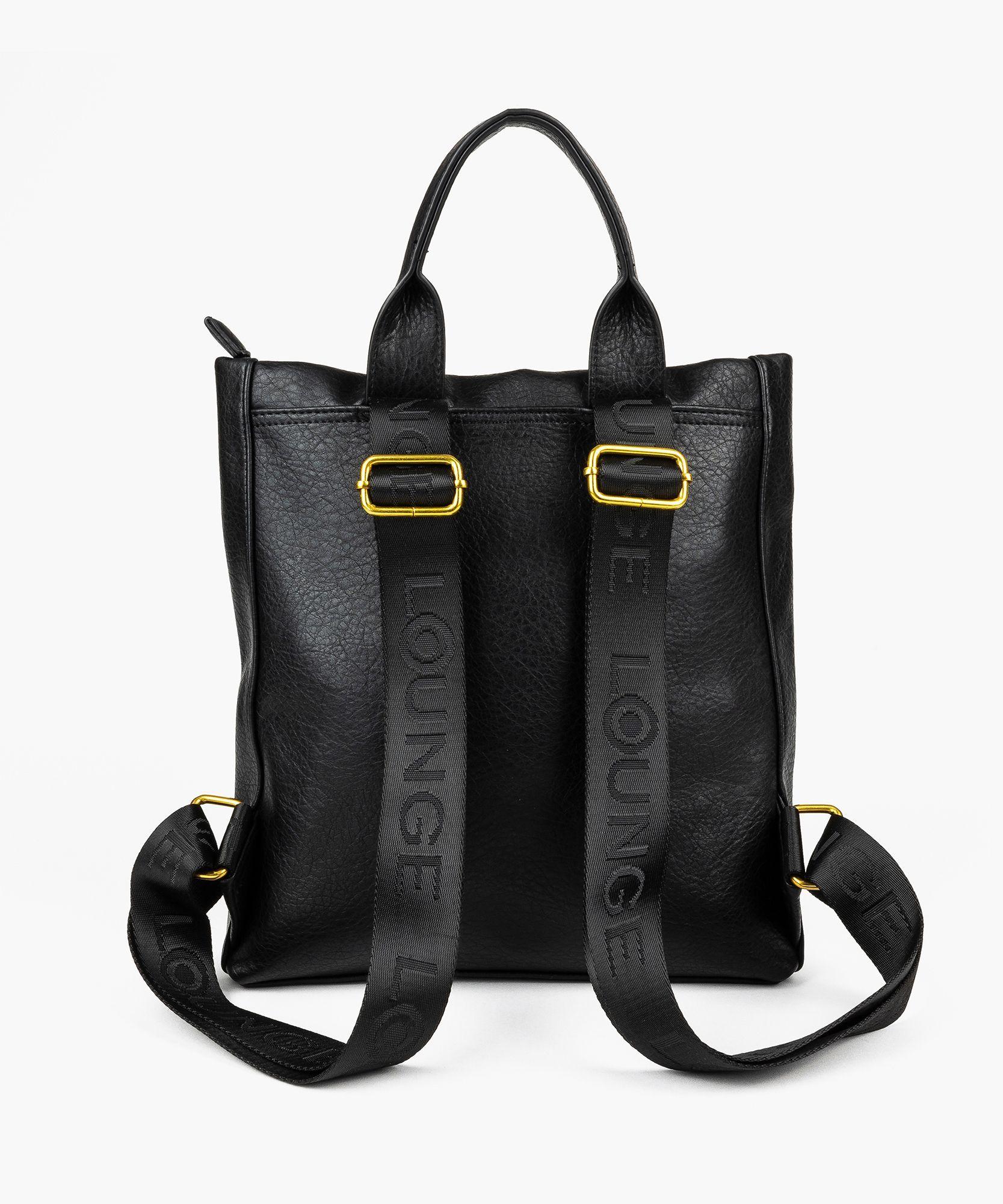 Mochila Bolsillo Negro-2