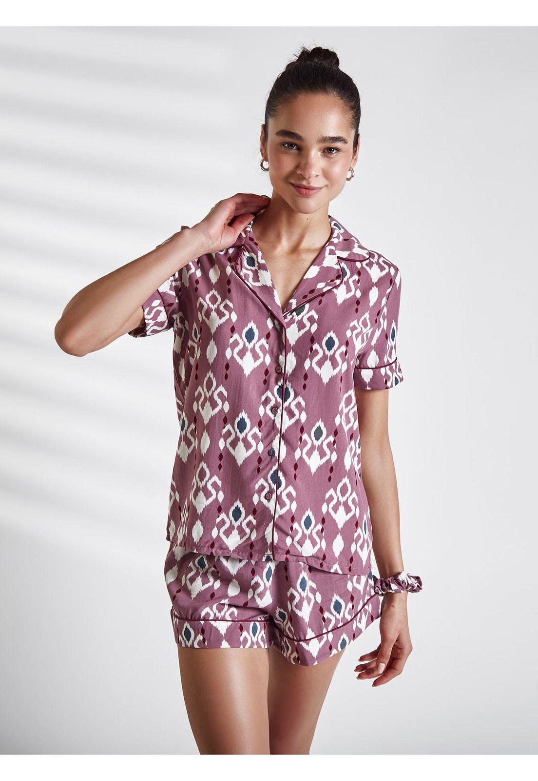 Set Pijama Camisero Boho-0