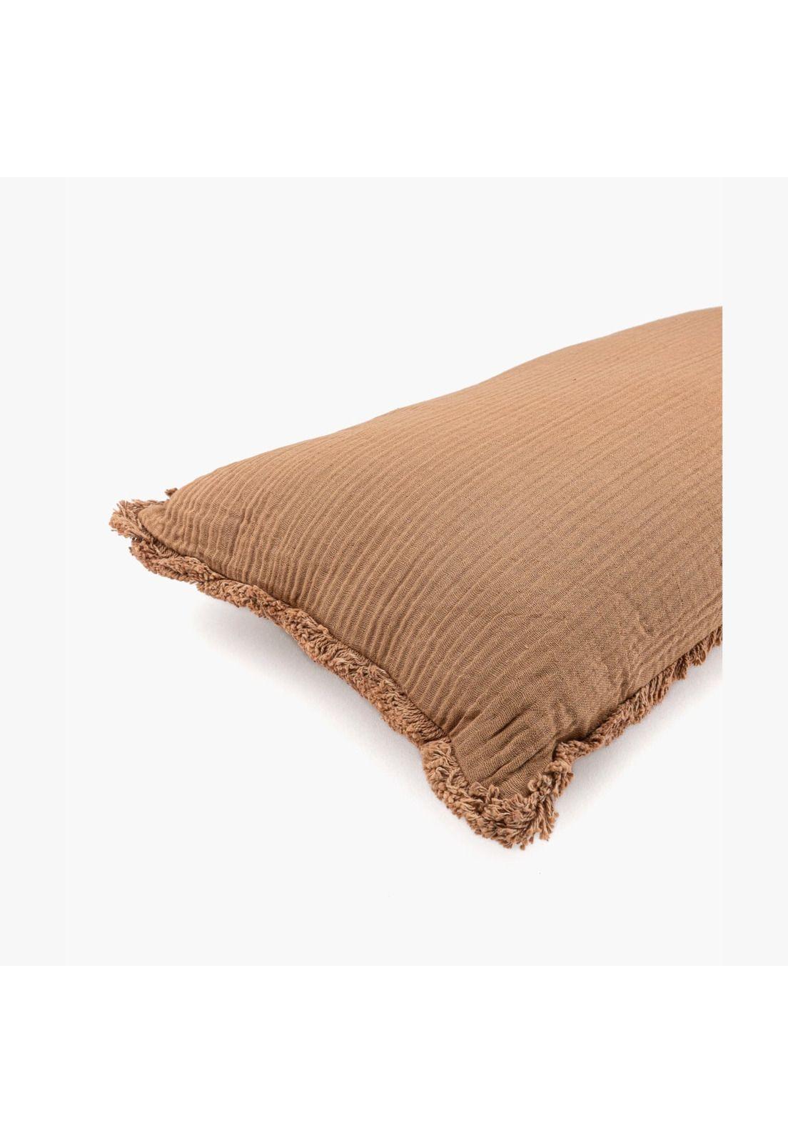 Cojín Algodón Gauze 30 X 60 Cm Terracota-1