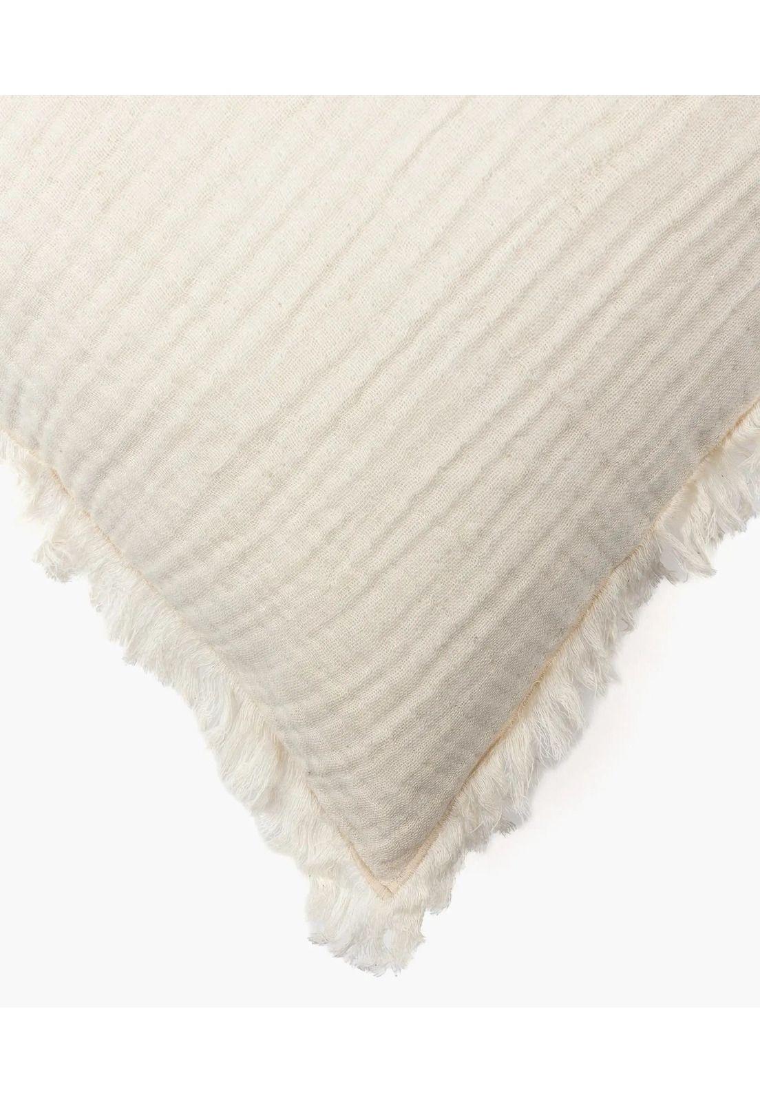 Cojín Algodón Gauze Flecos 45 X 45 Cm-2