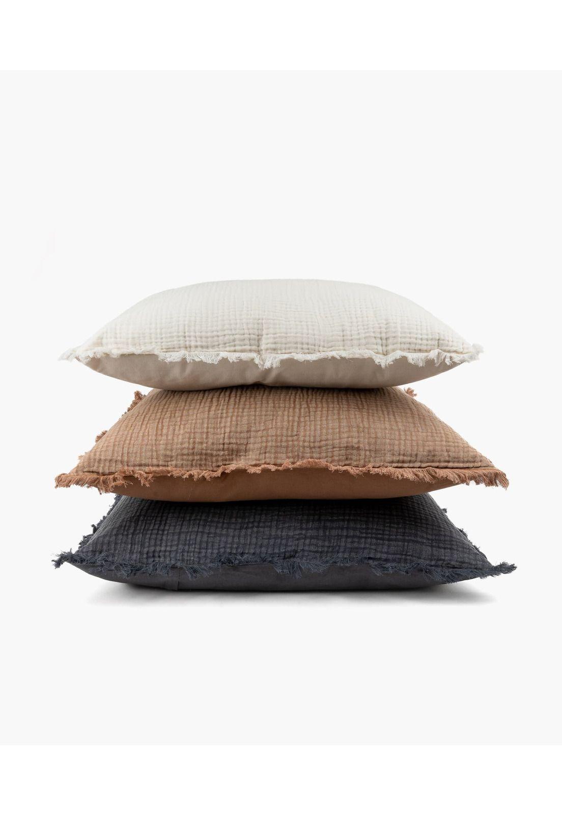 Cojín Algodón Gauze Flecos 45 X 45 Cm-7