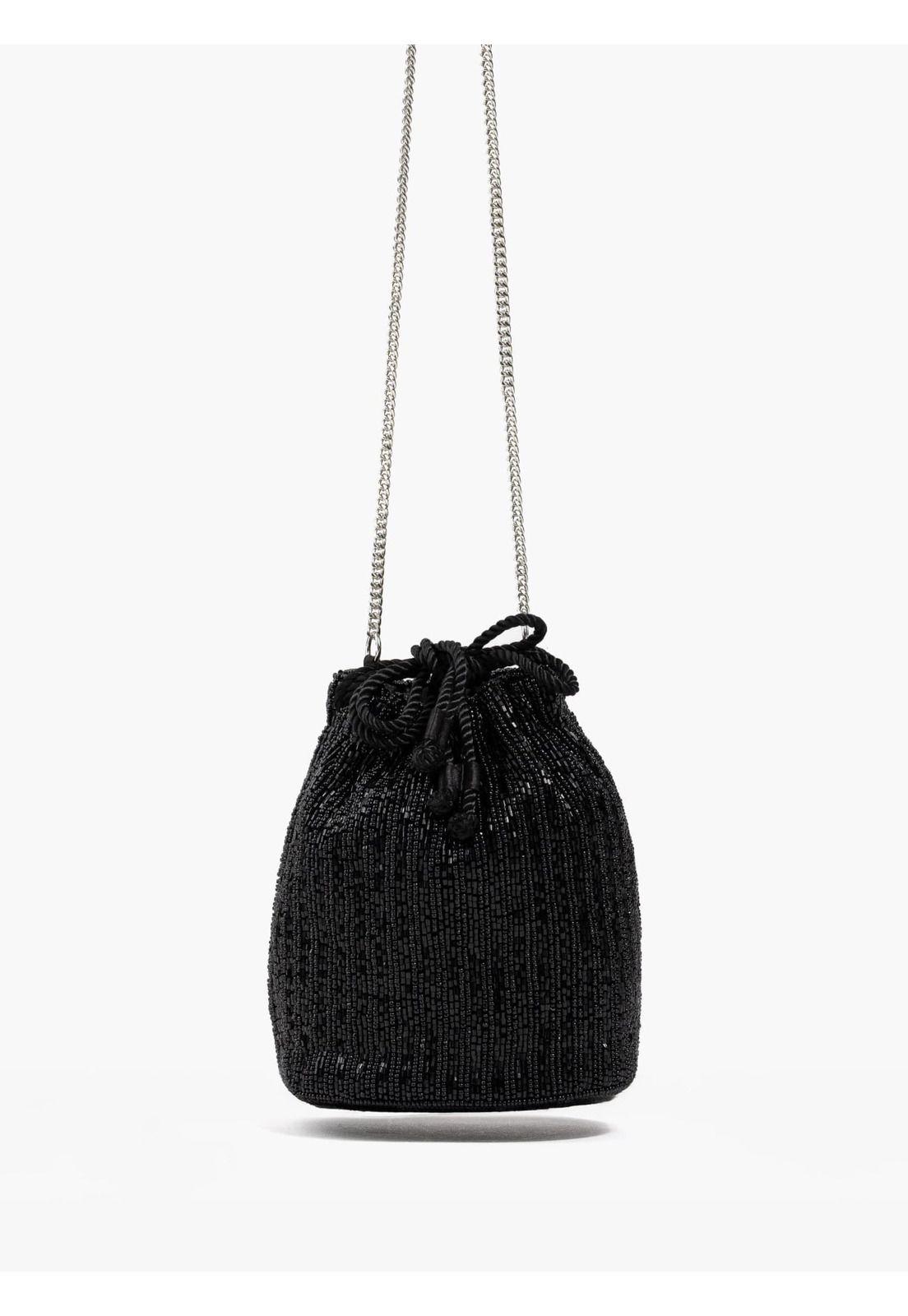 Mini Cartera Bucket Mostacillas Fiesta-1