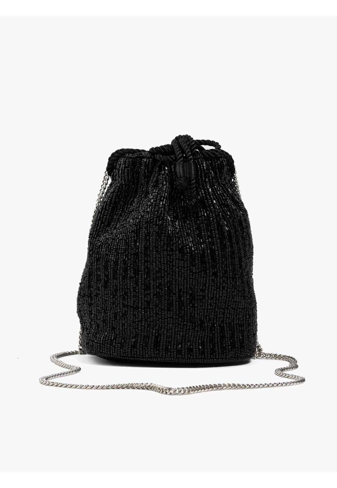 Mini Cartera Bucket Mostacillas Fiesta-2
