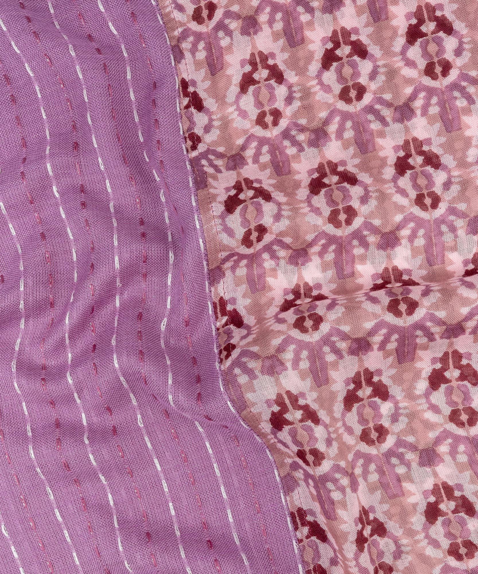 Bufanda Mujer Infinito Étnico Morado-1