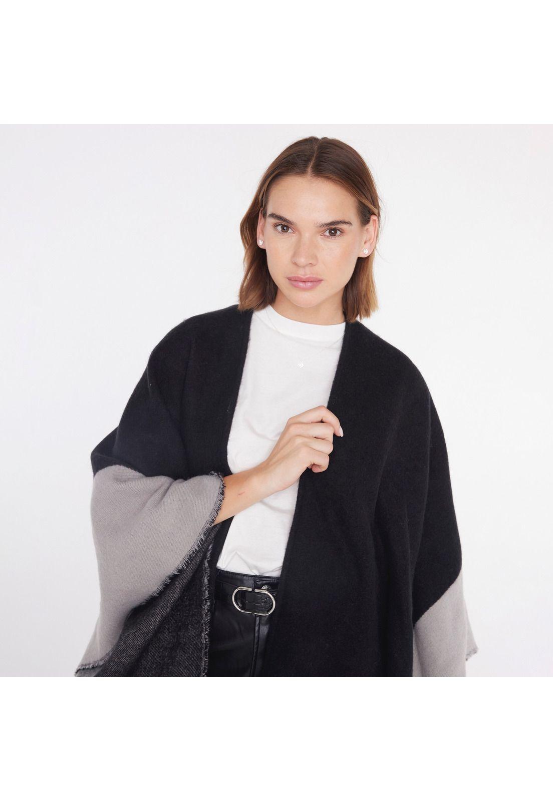 Poncho Mujer Clásico-1