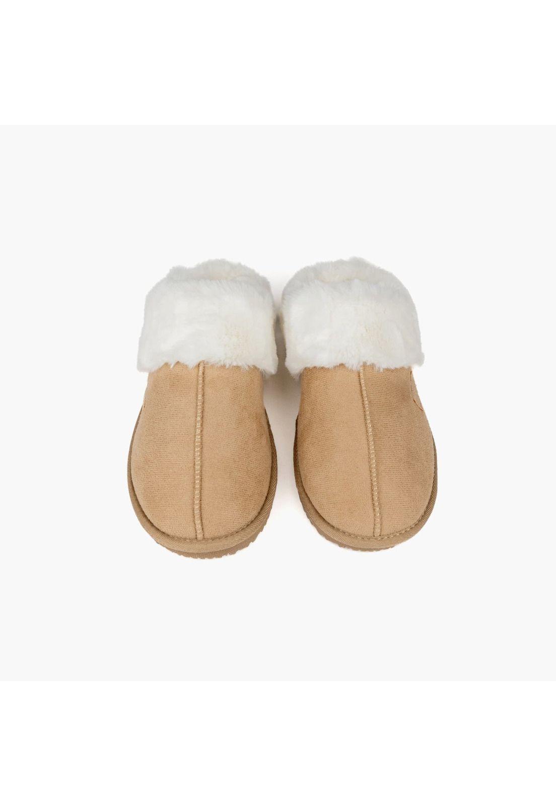 Pantuflas Mujer Comfy 35-36 Beige-3