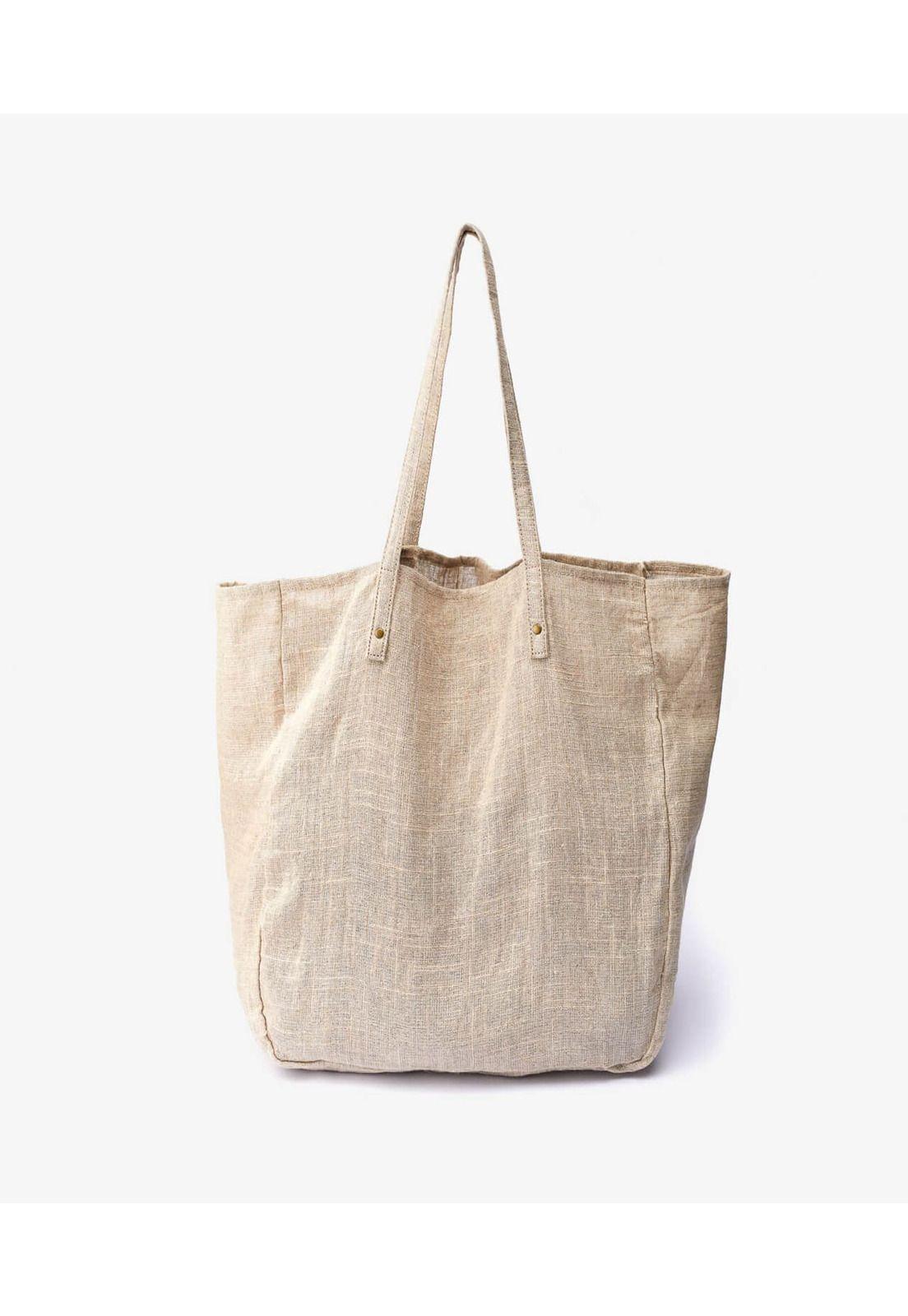 Bolso Playa Tote Beige-1