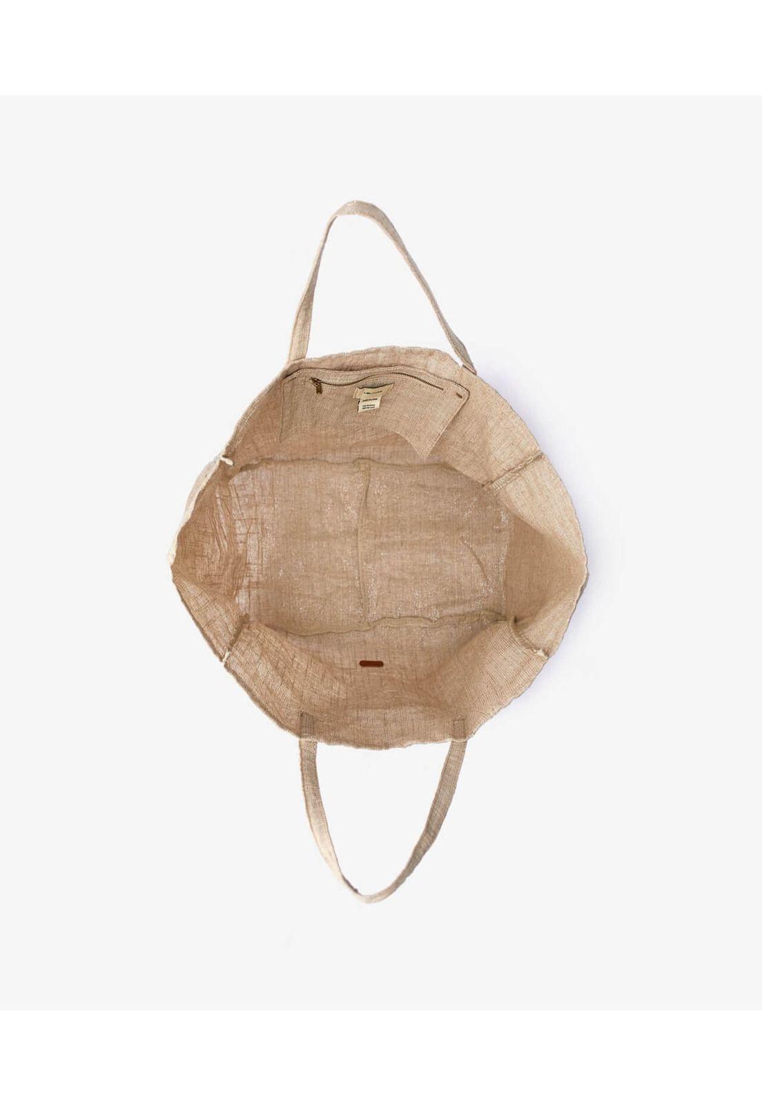 Bolso Playa Tote Beige-2