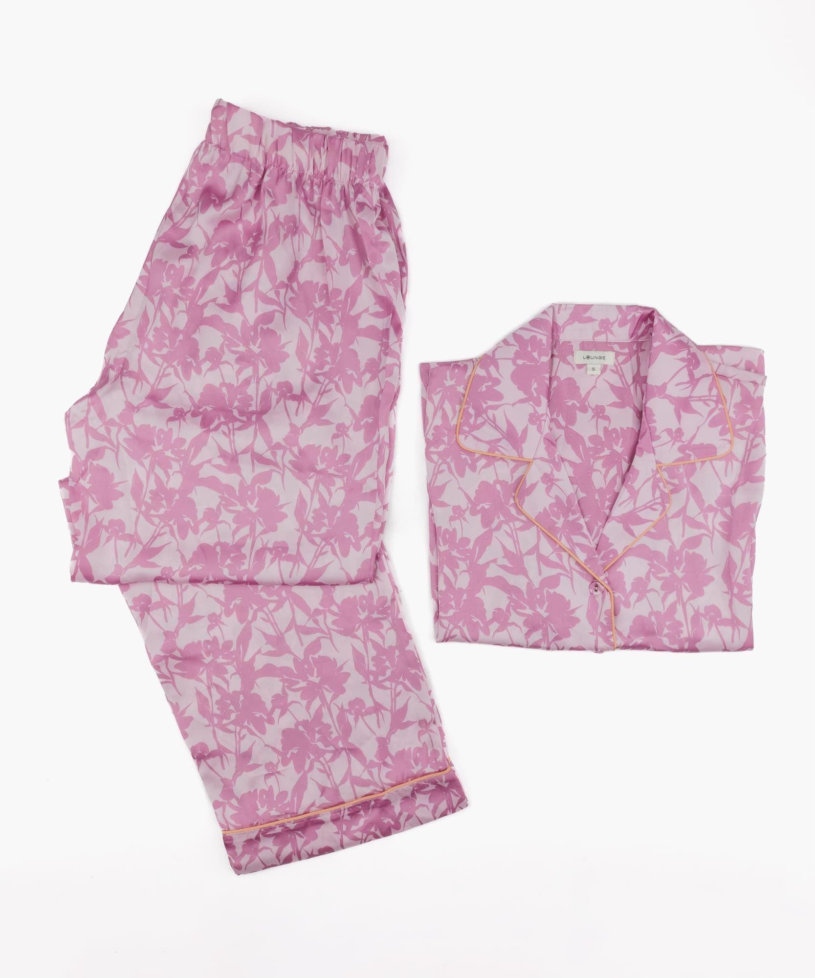 Pijama Mujer Largo Satín-0