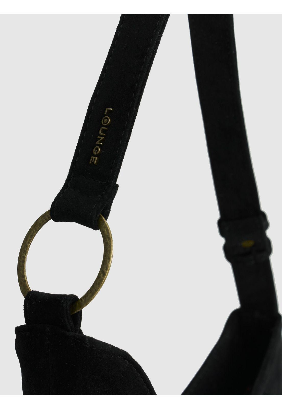 Cartera De Hombro Asimétrica Fake Suede Woman-2