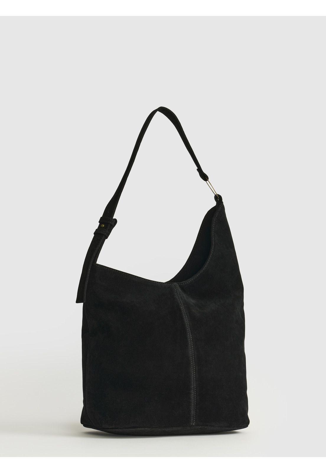 Cartera De Hombro Asimétrica Fake Suede Woman-3