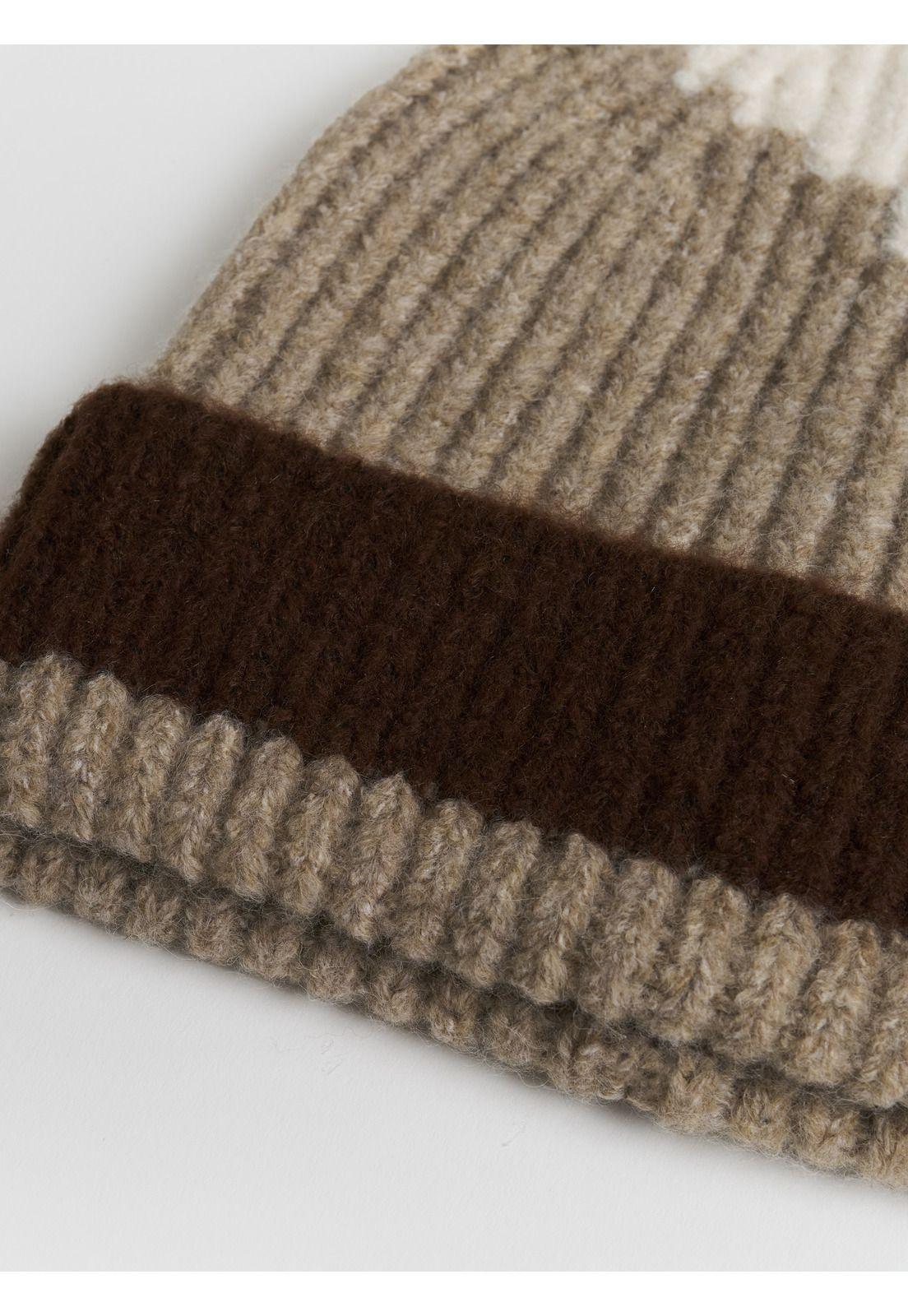 Set Gorro Y Bufanda Diseño De Líneas-2