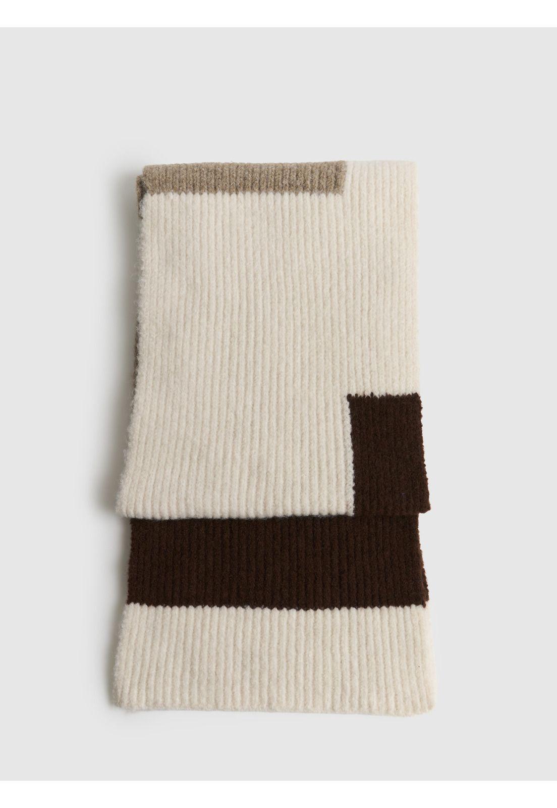 Set Gorro Y Bufanda Diseño De Líneas-4