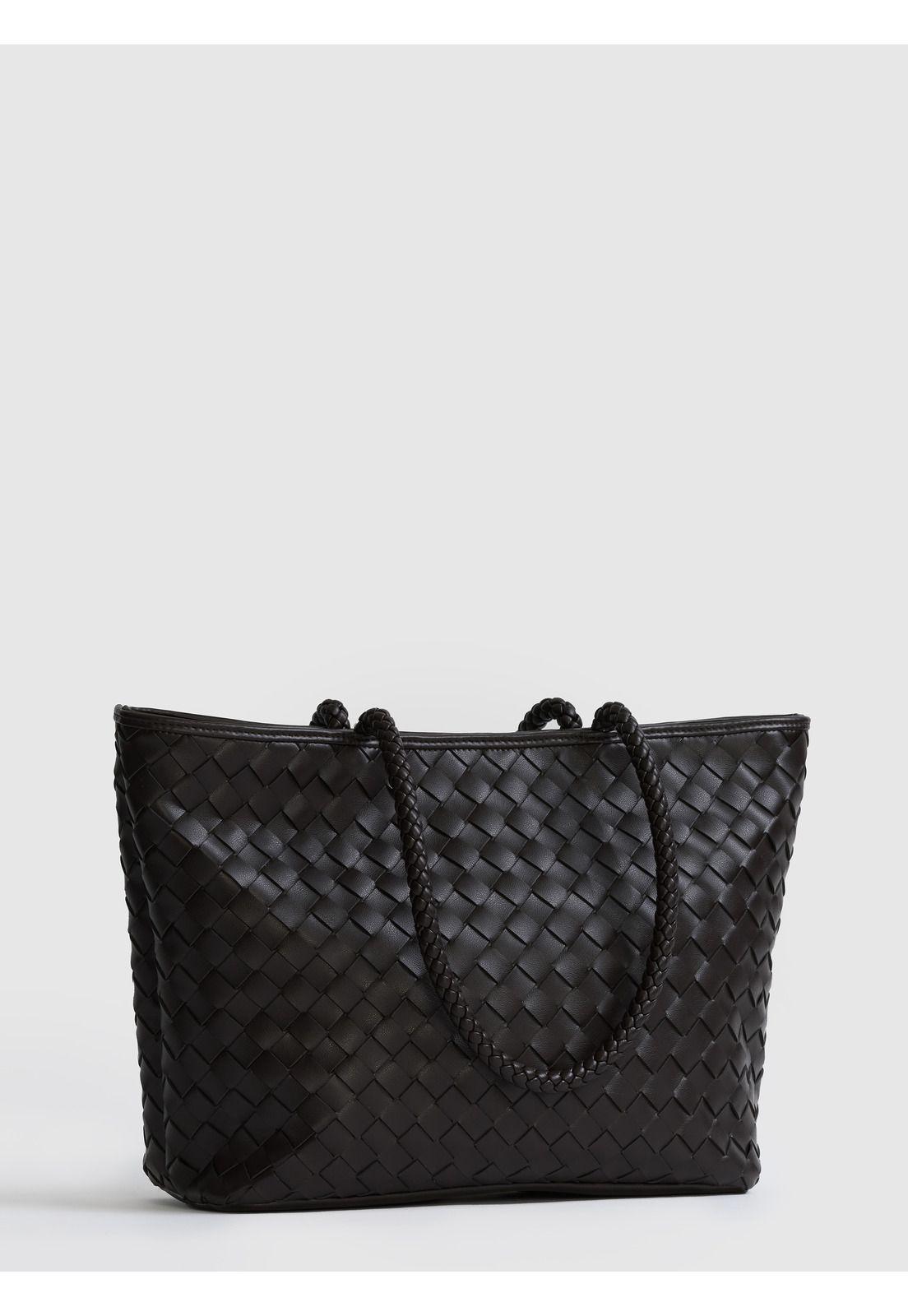 Cartera De Hombro Tejida Woman-2