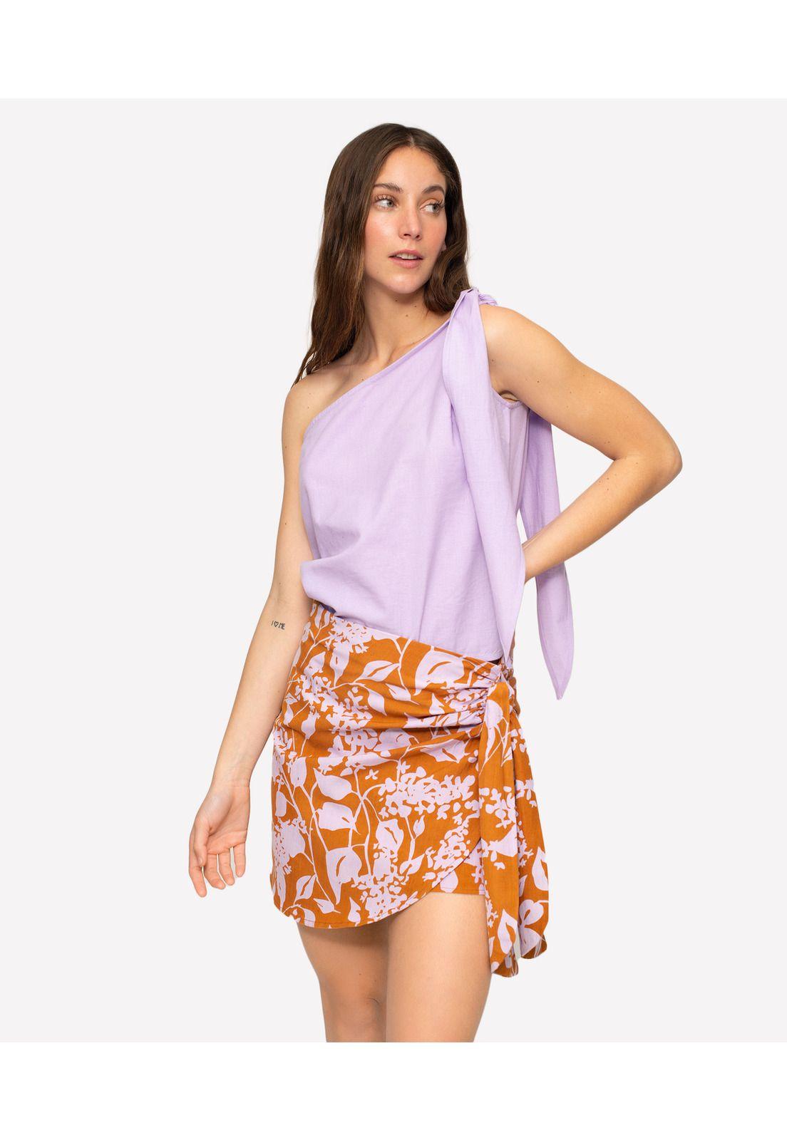 Blusa Beach People Un Hombro-4