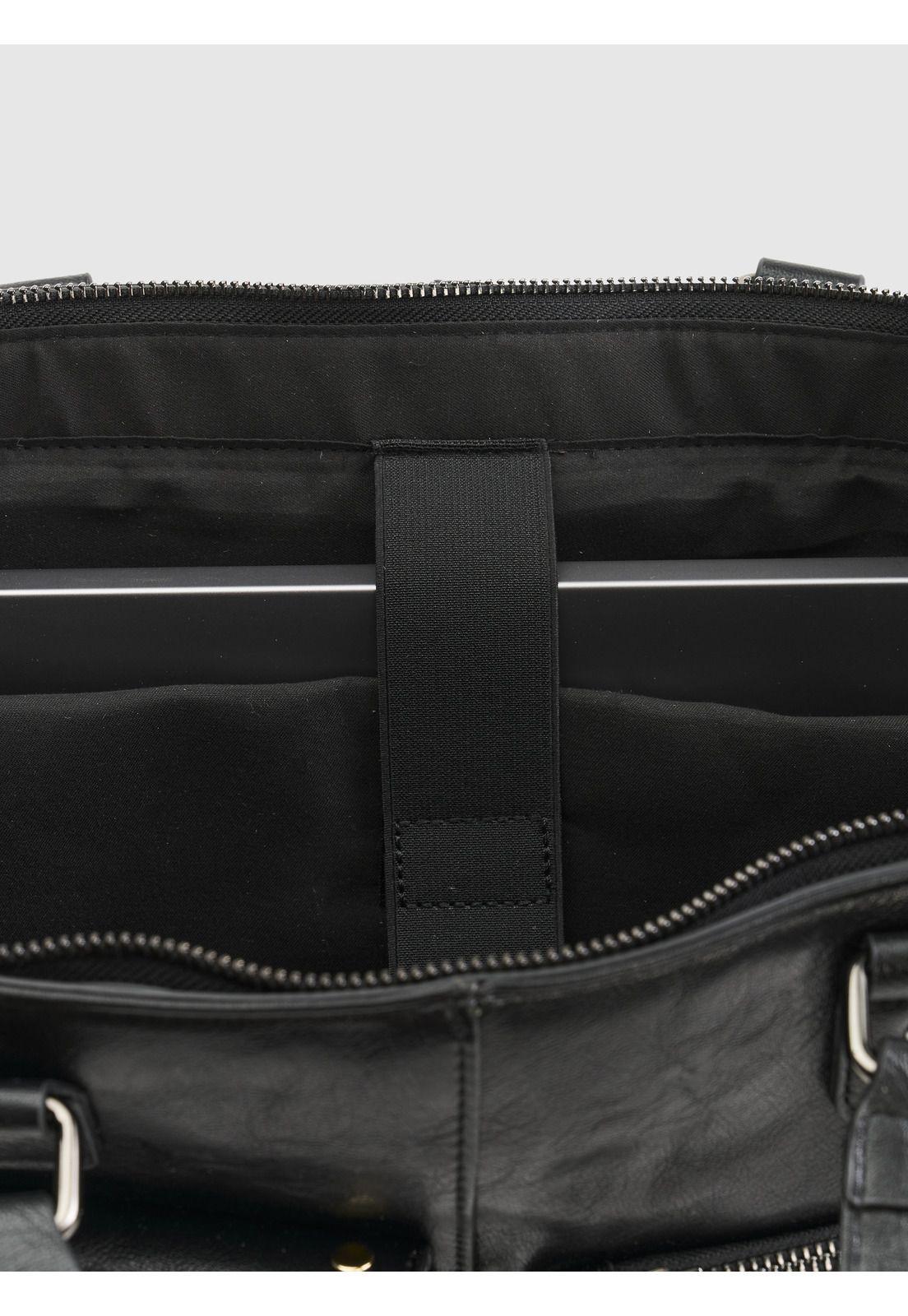 Bolso Bolsillos Frontales Tachas Street-3