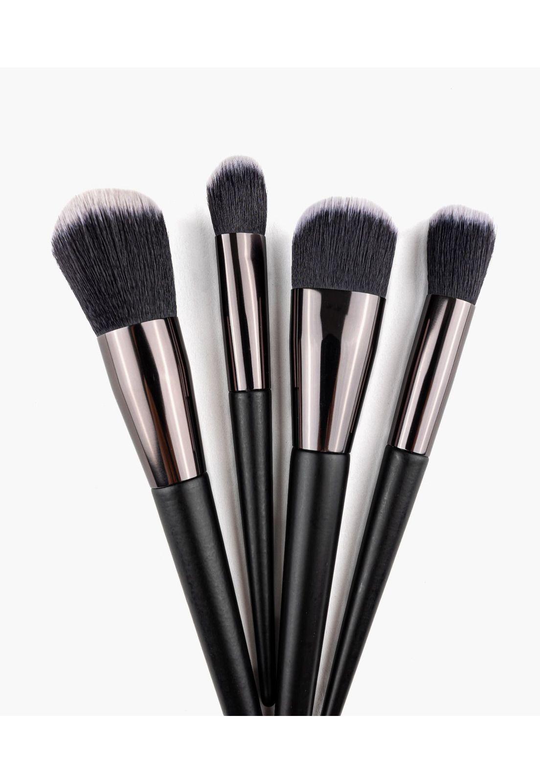 Set De Brochas Rostro Negro-0