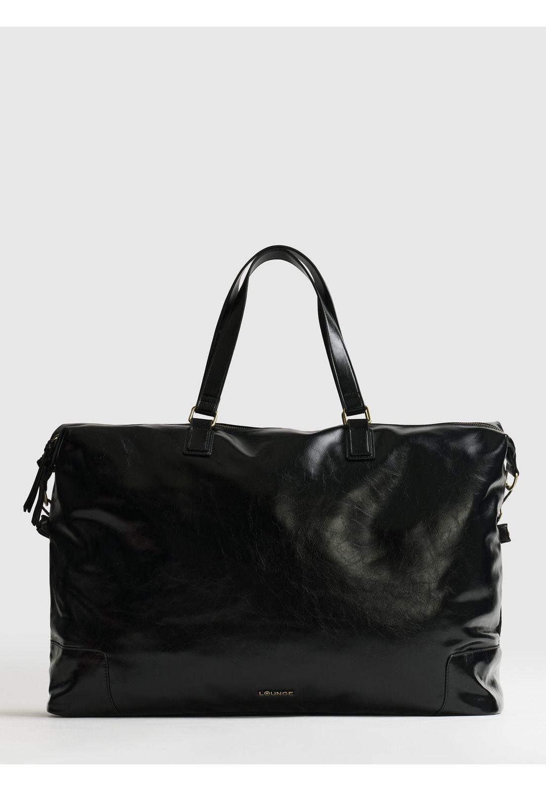 Bolso De Viaje Acharolado-0