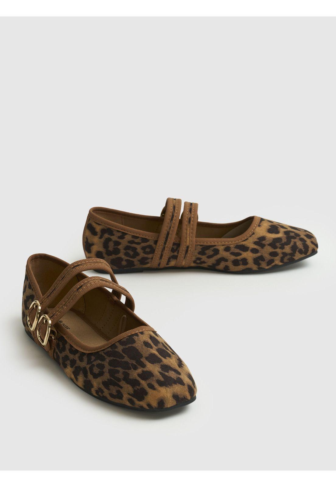 Zapato Ballerina Animal Print-2