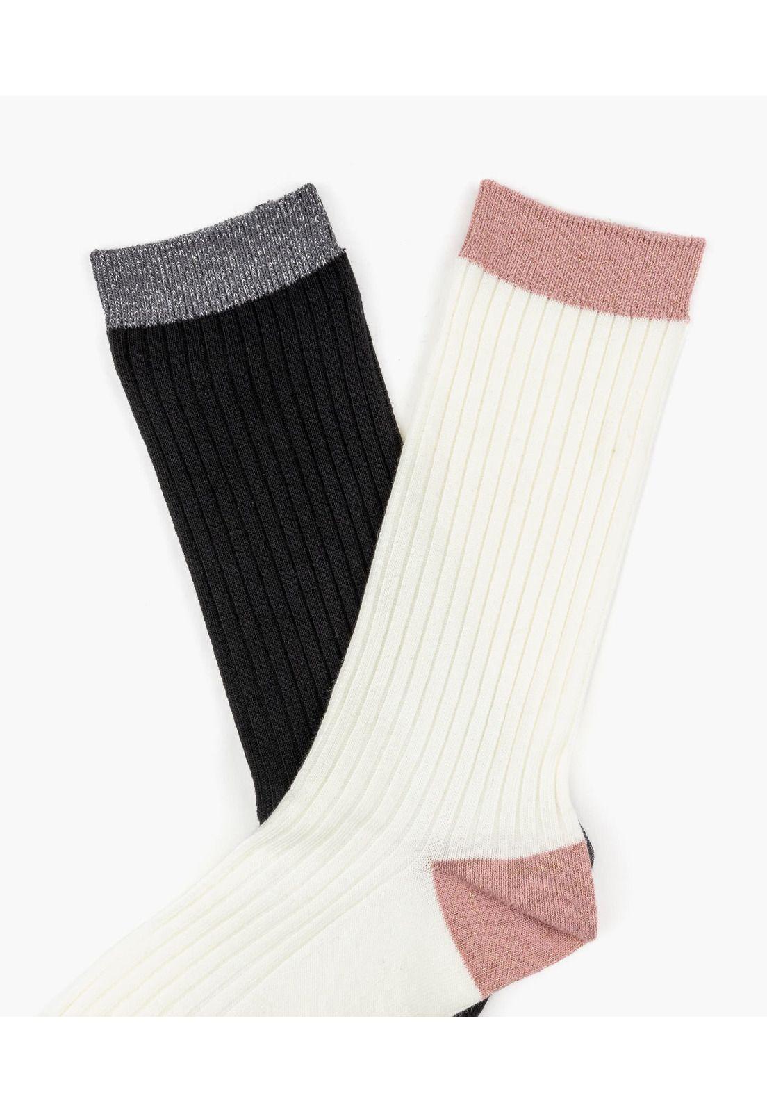 Set Calcetines Dreamy Dos Colores 35-38 Negro-6