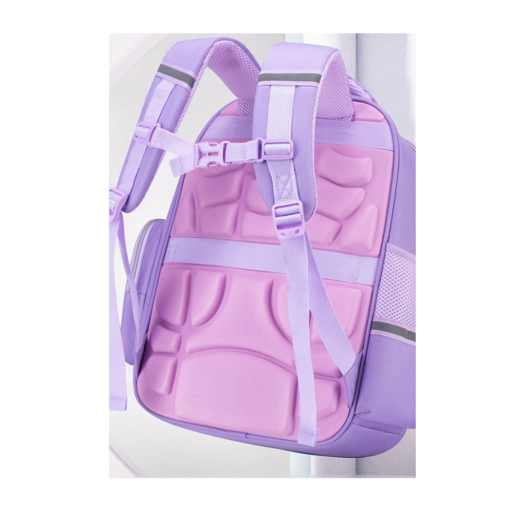 Mochila Escolar Llavero Conejo Infantil Ninas-2