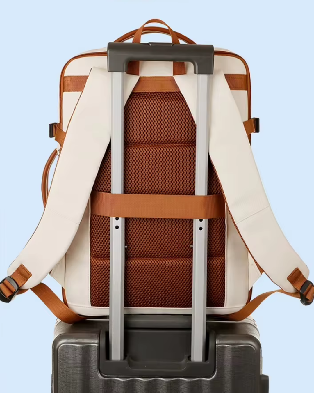 Mochila De Viaje Cabina Impermeable Equipaje De Mano Expandible-5
