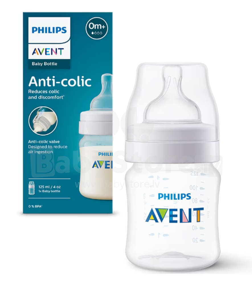 Avent Mamadera Classic 125 ML 0M+-0