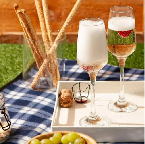 Set 6 Copas Champagne Cóctel 230ml Cristal-3