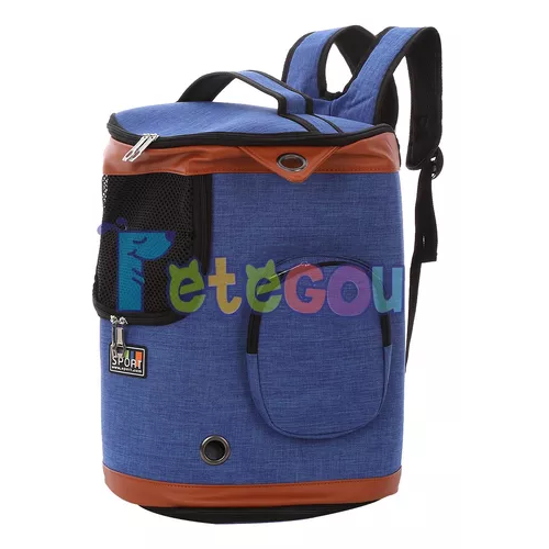 Mochila transpirable para mascotas violeta-3