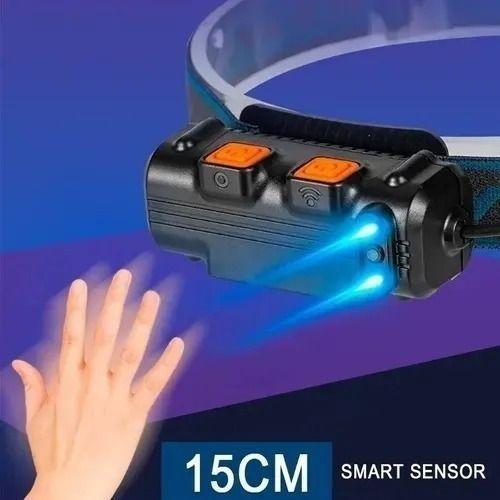 Linterna Lampara Frontal Cabeza Camping Led Alta Potencia-2