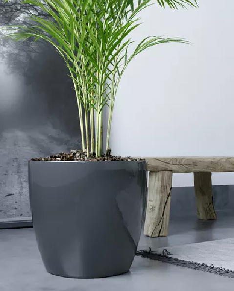 Maceteros Plástico 20x22cm Amalfi Pack 2 Unidades 53L Negro-6