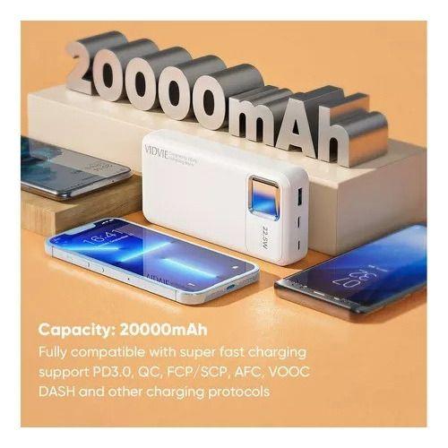 Cargador Batería Portátil 20000mah Carga Rápida Vidvie 22.5w-4