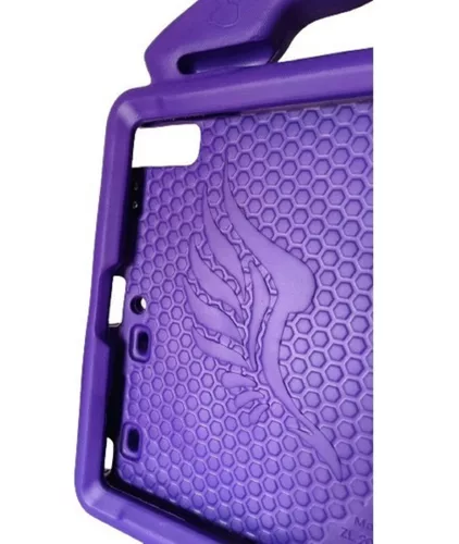 Carcasa para niños anti-golpes para iPad 102 color morado-5